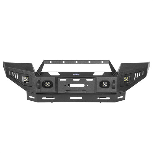 Off Road Front Bumper w/ Winch Plate & LED Spotlights For 2004-2008 Ford F-150  - Ultralisk4x4