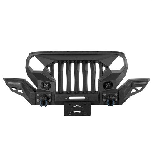 Mad Max Front Bumper & Rear Bumper Combo For 2018-2026 Jeep Wrangler JL - Ultralisk4x4