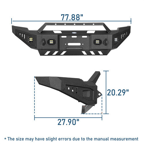 Road Trip Front & Rear Bumper For 2010-2018 Ram 2500 - Ultralisk4x4