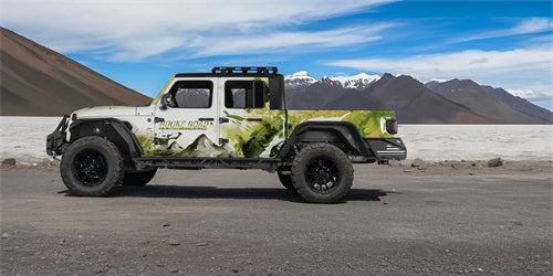 Front Inner Fender Liners For 2018-2025 Jeep Wrangler JL / Gladiator JT (Excluding Rubicon 3.6L Engine) - Ultralisk4x4