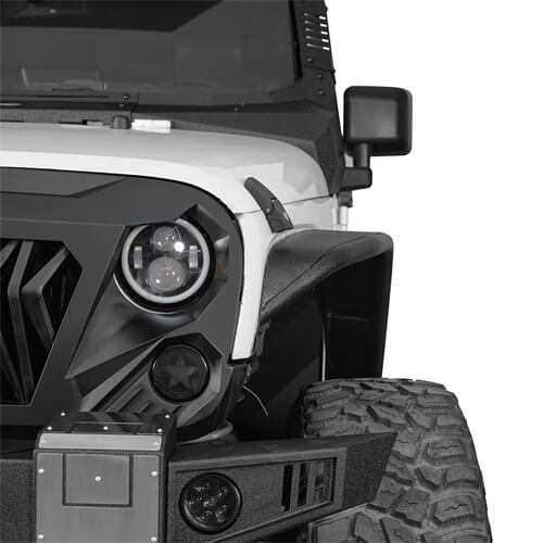 2007-2018 Jeep JK Fender Flares Kit 4x4 Jeep Parts - Ultralisk4x4 ul2086 25