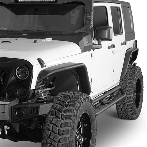 2007-2018 Jeep JK Fender Flares Kit 4x4 Jeep Parts - Ultralisk4x4 ul2086 6