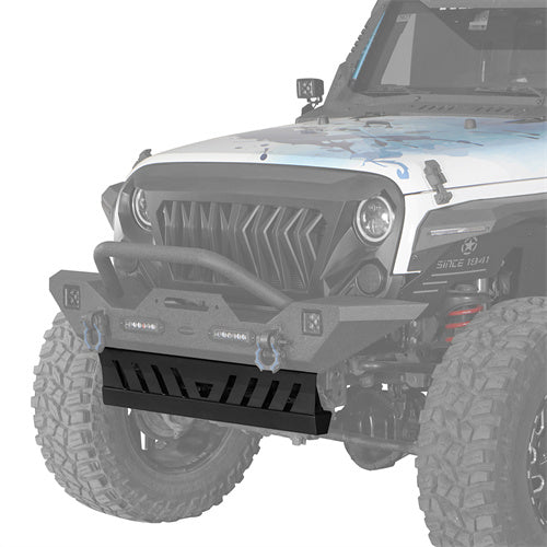 Front Skid Plate For 2007-2018 Jeep Wrangler JK - Ultralisk4x4