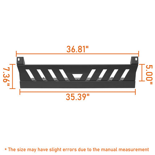 Front Skid Plate For 2007-2018 Jeep Wrangler JK - Ultralisk4x4