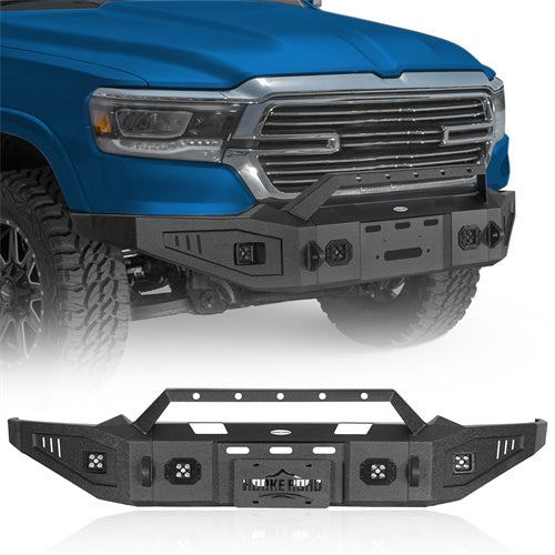 Road Trip Full Width Front Bumper For 2019-2024 Ram 1500 (Excluding EcoDiesel, Rebel & TRX, Classic Models) - Ultralisk4x4