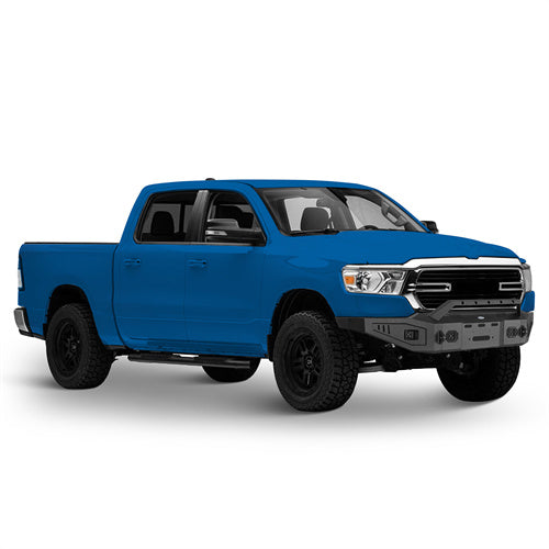 Road Trip Full Width Front Bumper For 2019-2024 Ram 1500 (Excluding EcoDiesel, Rebel & TRX, Classic Models) - Ultralisk4x4
