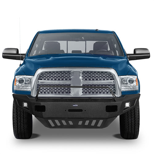 Road Trip Full Width Front Bumper w/ Winch Plate For 2010-2018 Ram 2500 - Ultralisk4x4