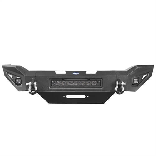 Full Width Front Bumper & Rear Bumper w/ Led Lights for 2019-2021 Dodge Ram 2500 - ultralisk4x4 ULB.6302+ULB.6304 7