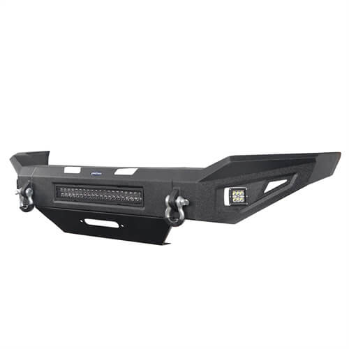 Full Width Front Bumper & Rear Bumper w/ Led Lights for 2019-2021 Dodge Ram 2500 - ultralisk4x4 ULB.6302+ULB.6304 9