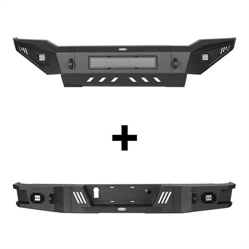 Full Width Front Bumper & Rear Bumper for 2007-2013 Toyota Tundra ul52045206s 3