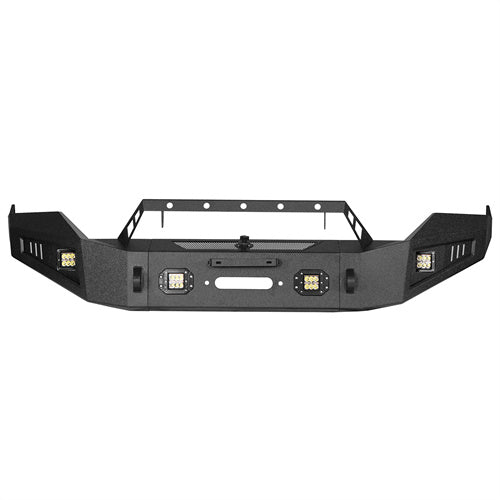 Dodge Ram Full Width Front Bumper w/Winch Plate for Dodge Ram 1500 2013-2018 - Ultralisk 4x4 ul6001s 7