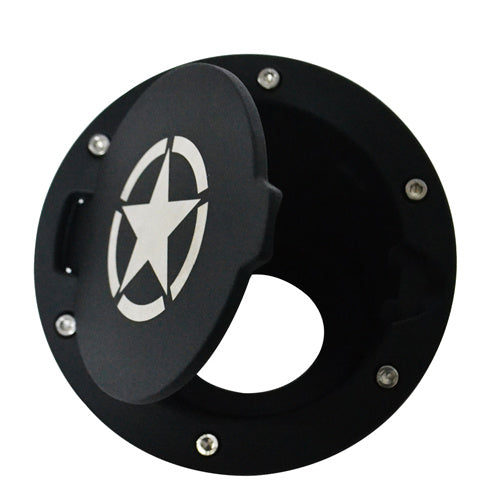 Gas Cap Cover Fuel Filler Door For 2007-2018 Jeep Wrangler JK - Ultralisk4x4