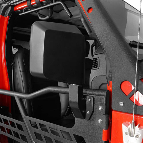 Half Door Side Mirrors For 1997-2024 Wrangler TJ JK JL & Jeep Gladiator JT - Ultralisk4x4