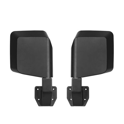 Half Door Side Mirrors For 1997-2024 Wrangler TJ JK JL & Jeep Gladiator JT - Ultralisk4x4