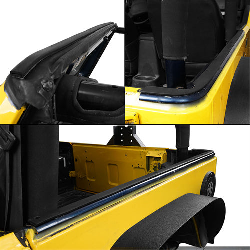 Hardtop Seal Kit 3-Piece For 1997-2006 Jeep Wrangler TJ Hardtops - Ultralisk4x4