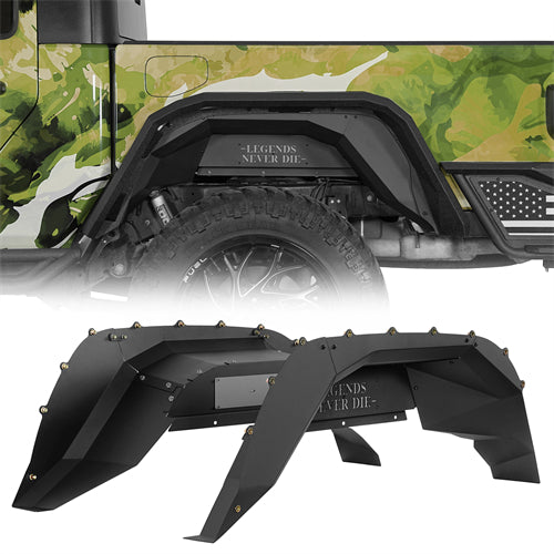 Legend Rear Inner Fender Liners For 2020-2025 Jeep Gladiator JT - Ultralisk4x4