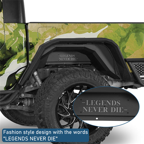 Legend Rear Inner Fender Liners For 2020-2025 Jeep Gladiator JT - Ultralisk4x4