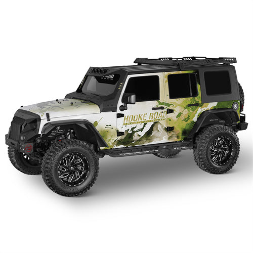 Front & Rear Aluminum Inner Fender Liners For 2007-2018 Jeep Wrangler JK - Ultralisk4x4