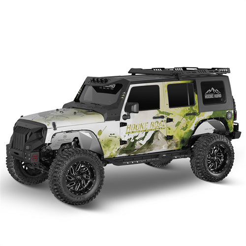 Front & Rear Aluminum Inner Fender Liners For 2007-2018 Jeep Wrangler JK - Ultralisk4x4