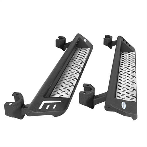 2007-2018 Jeep Wrangler JK Side Armor Side Step Bars For 2-Door - Ultralisk4x4 ul2083s 20