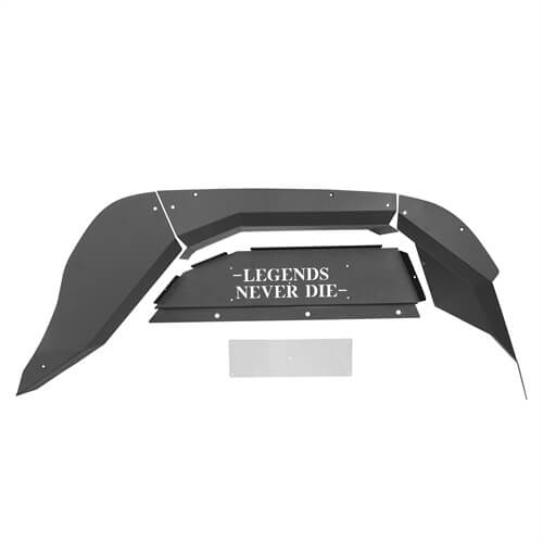 20-23 Jeep Gladiator JT Steel Rear Inner Fender Liners Wheel Liners - Ultralisk4x4 ul7014s 14