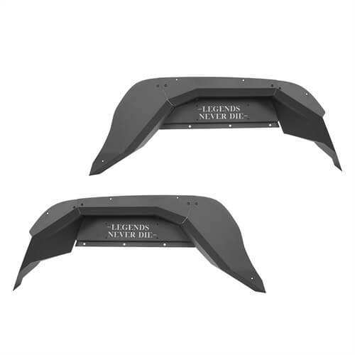 20-23 Jeep Gladiator JT Steel Rear Inner Fender Liners Wheel Liners - Ultralisk4x4 ul7014s 15