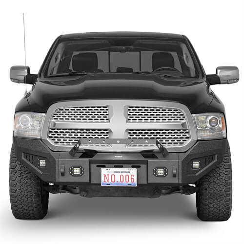 2013-2018 Ram 1500 Off-Road Front Bumper Aftermarket Truck Accessories - Ultralisk4x4 ul6024 2