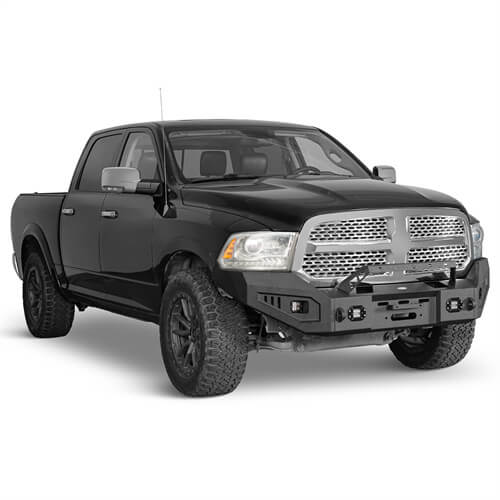 2013-2018 Ram 1500 Off-Road Front Bumper Aftermarket Truck Accessories - Ultralisk4x4 ul6024 4