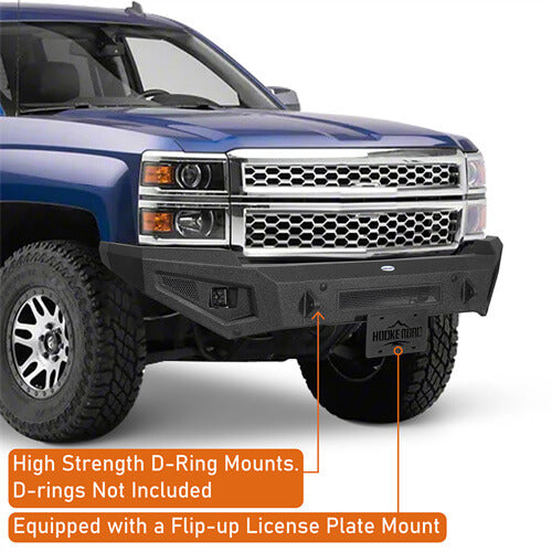 Off-Road Guardian Ⅰ Front Bumper For 2014-2015 Chevy Silverado 1500 - Ultralisk4x4