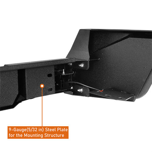 Rear Bumper Off-Road For 2020-2024 Jeep Gladiator JT - Ultralisk4x4 ul7019s- 11