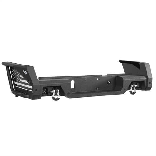 Rear Bumper Off-Road For 2020-2024 Jeep Gladiator JT - Ultralisk4x4 ul7019s- 16