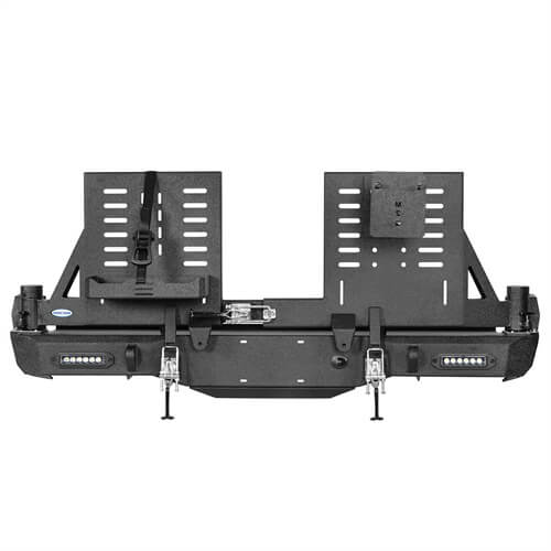 Off Road Rear Bumper For 2005-2015 Toyota Tacoma - Ultralisk4x4-u4036s-15