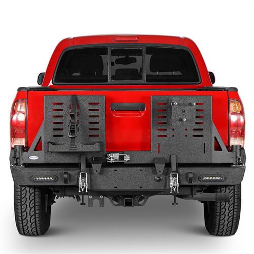 Off Road Rear Bumper For 2005-2015 Toyota Tacoma - Ultralisk4x4-u4036s-2