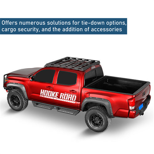 Off-Road Series Roof Rack For 2005-2023 Toyota Tacoma Double Cab - Ultralisk4x4-u4224-5