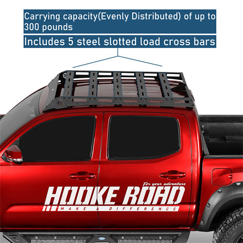Off-Road Series Roof Rack For 2005-2023 Toyota Tacoma Double Cab - Ultralisk4x4-u4224-6
