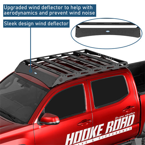 Off-Road Series Roof Rack For 2005-2023 Toyota Tacoma Double Cab - Ultralisk4x4-u4224-8