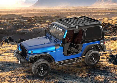 Overland Aluminum Roof Rack For 1997-2006 Jeep Wrangler TJ Hardtop(Excluding Unlimited) - Ultralisk4x4