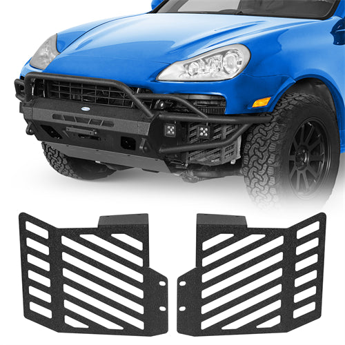 Radiator Guard Protection Plate Kit For 2008-2010 Porsche Cayenne 957 - Ultralisk4x4