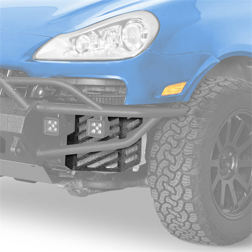 Radiator Guard Protection Plate Kit For 2008-2010 Porsche Cayenne 957 - Ultralisk4x4