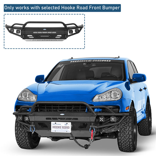 Radiator Guard Protection Plate Kit For 2008-2010 Porsche Cayenne 957 - Ultralisk4x4