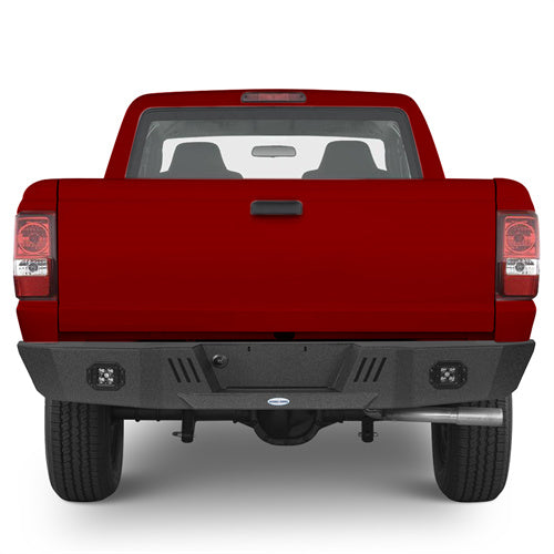 Off-Road Rear Bumper w/ LED Spotlights For 1993-2011 Ford Ranger Fleetside - Ultralisk4x4-u8820-2