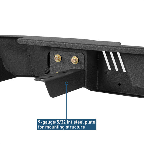 Off-Road Rear Bumper w/ LED Spotlights For 1993-2011 Ford Ranger Fleetside - Ultralisk4x4-u8820-7