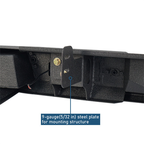 Road Trip Rear Bumper w/ LED Spotlights For 2007-2018 GMC Sierra 1500 - Ultralisk4x4-u9462-10