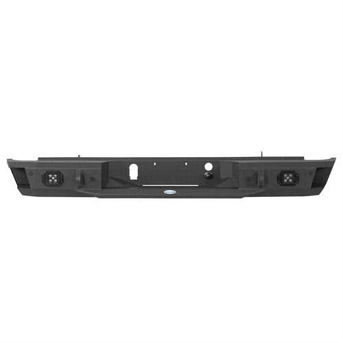 Road Trip Rear Bumper w/ LED Spotlights For 2007-2018 GMC Sierra 1500 - Ultralisk4x4-u9462-3