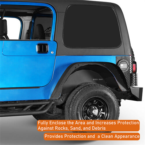 Road Trip Rear Inner Fender Liners For 1997-2006 Jeep Wrangler TJ - Ultralisk4x4 - u1035s -5