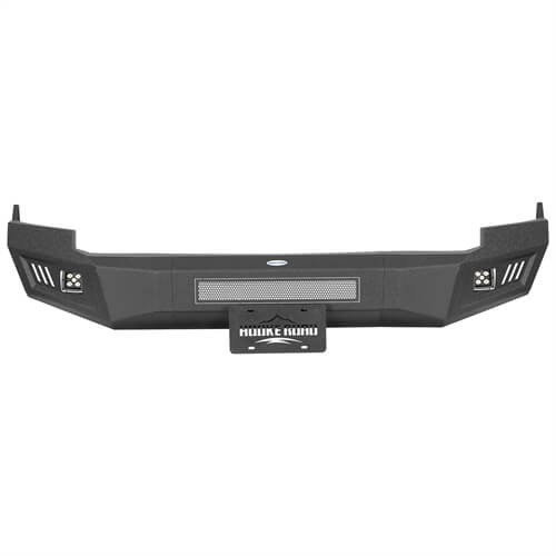 Road Trip Front Bumper w/ LED spotlights included For 2009-2012 Ram 1500 - Ultralisk4x4-u6204-3