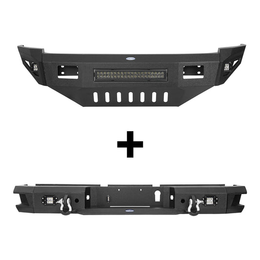 Road Trip Front & Rear Bumper For 2010-2018 Ram 2500 - Ultralisk4x4