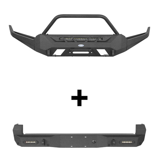 Road Trip Front & Rear Bumper For 2016-2023 Toyota Tacoma 3rd Gen - Ultralisk4x4