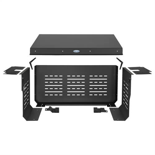 Road Trip Security Deck Enclosure For 2018-2023 Jeep Wrangler JL 2-Door - Ultralisk4x4-u3069s-11