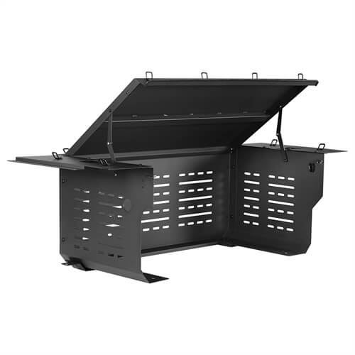 Road Trip Security Deck Enclosure For 2018-2023 Jeep Wrangler JL 2-Door - Ultralisk4x4-u3069s-3